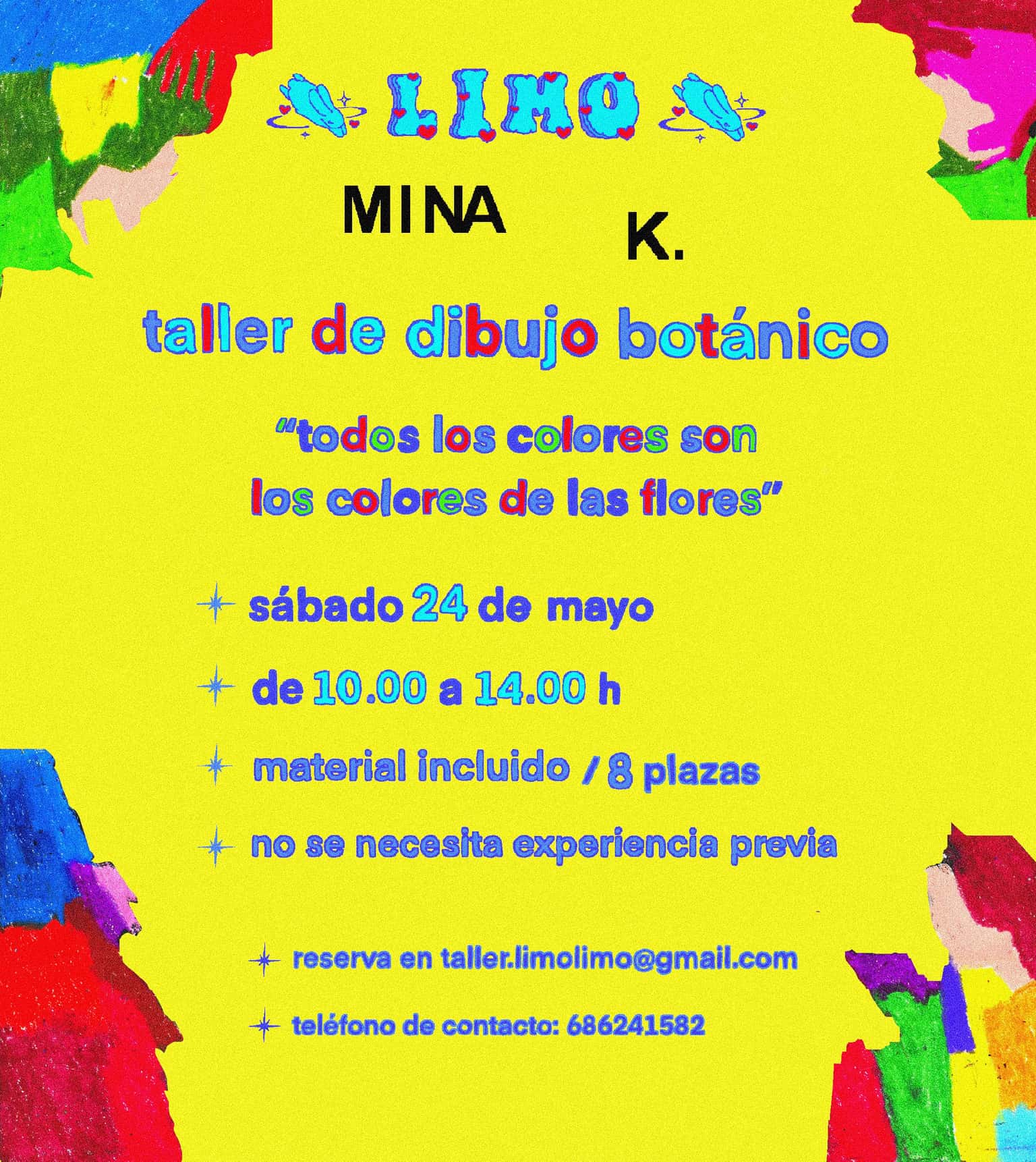 Taller de dibujo botánico con Mina K
