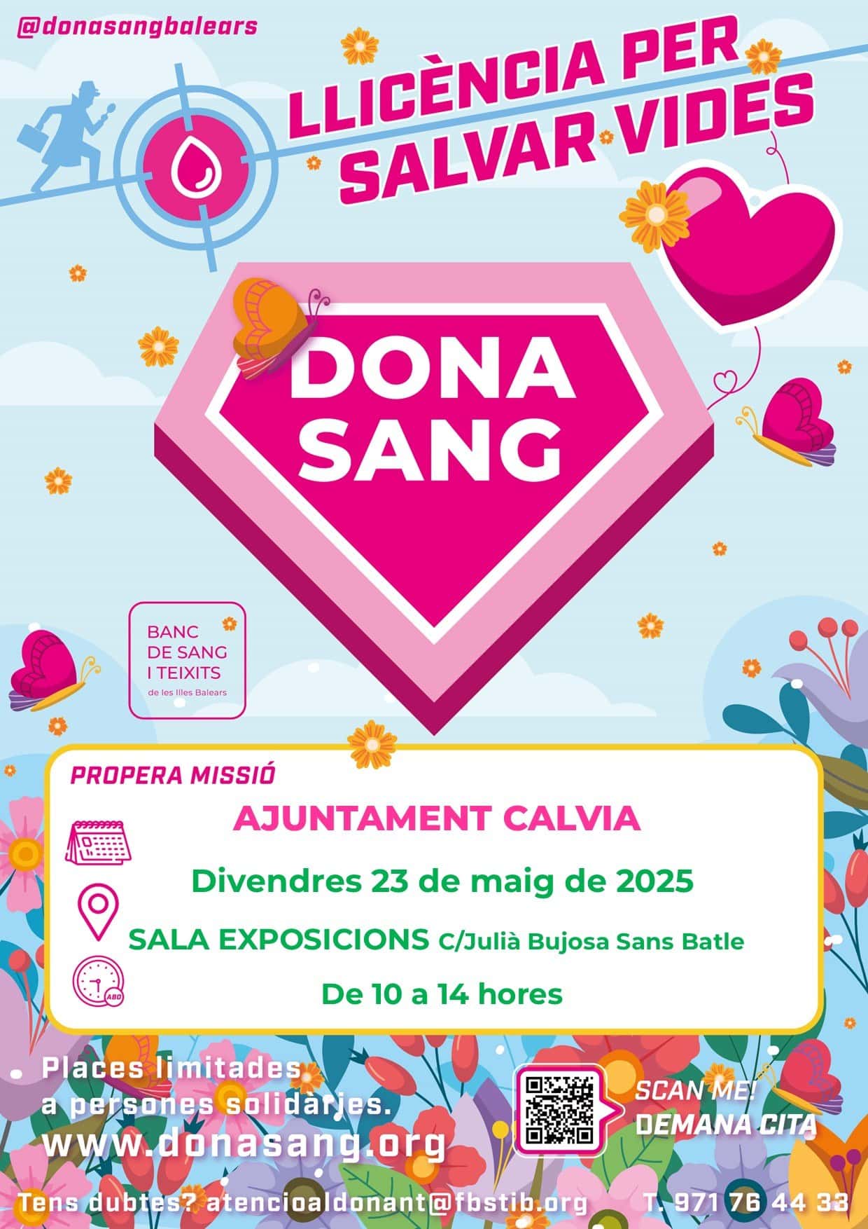 Donación sangre Ajuntament de Calvià