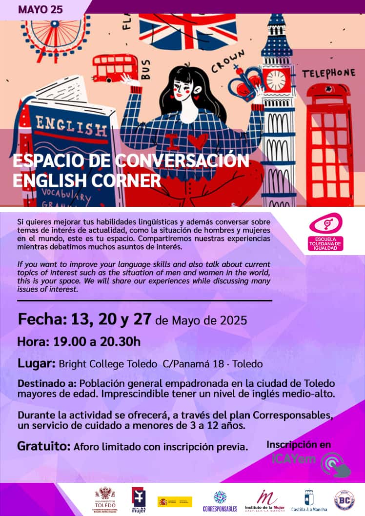 Espacio de conversación English Corner