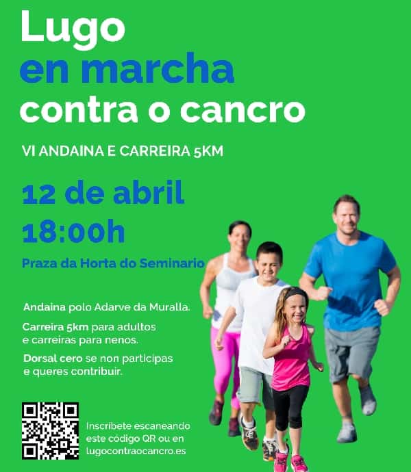 Lugo en Marcha Contra el Cáncer