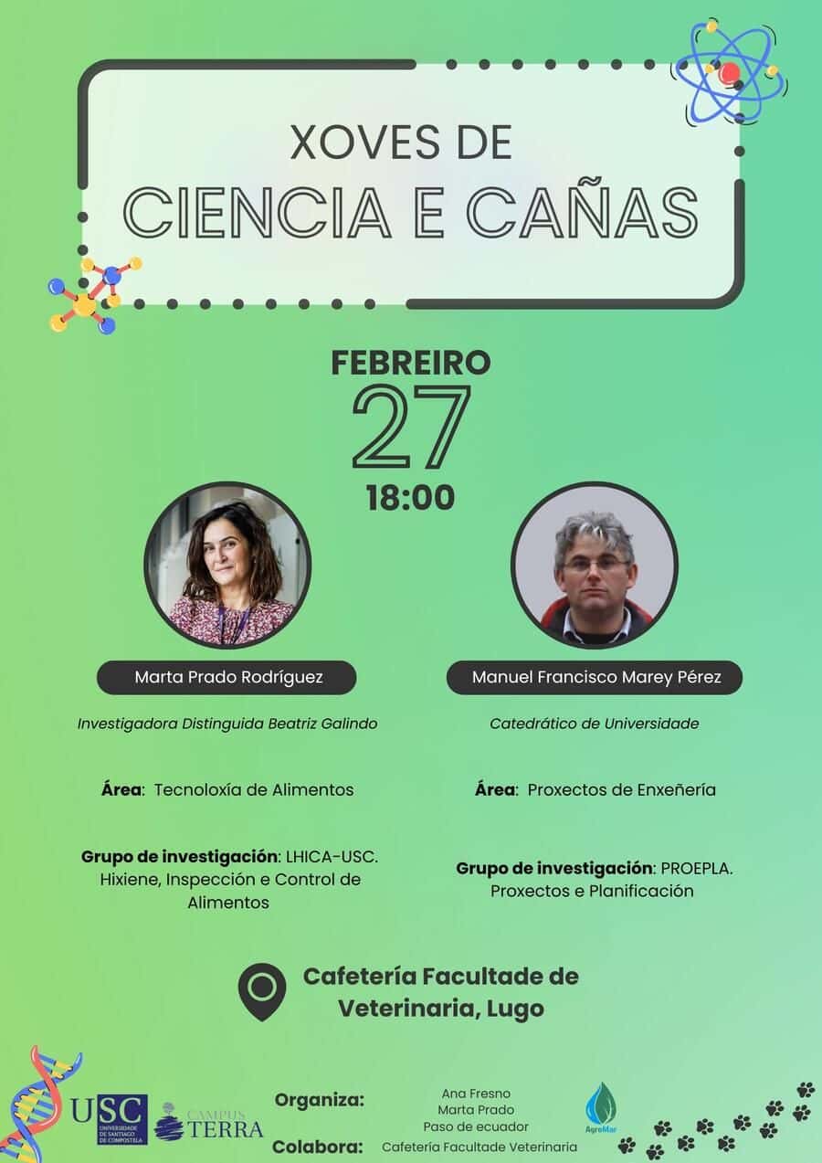 Xoves de ciencia e cañas no Campus Terra