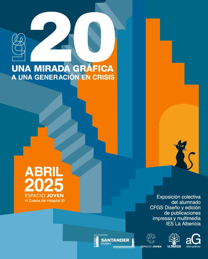 "Los 20: Una mirada gráfica a una generación en crisis". Inauguración
