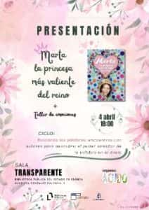 Marta la princesa mas valiente del reino + Taller de emociones