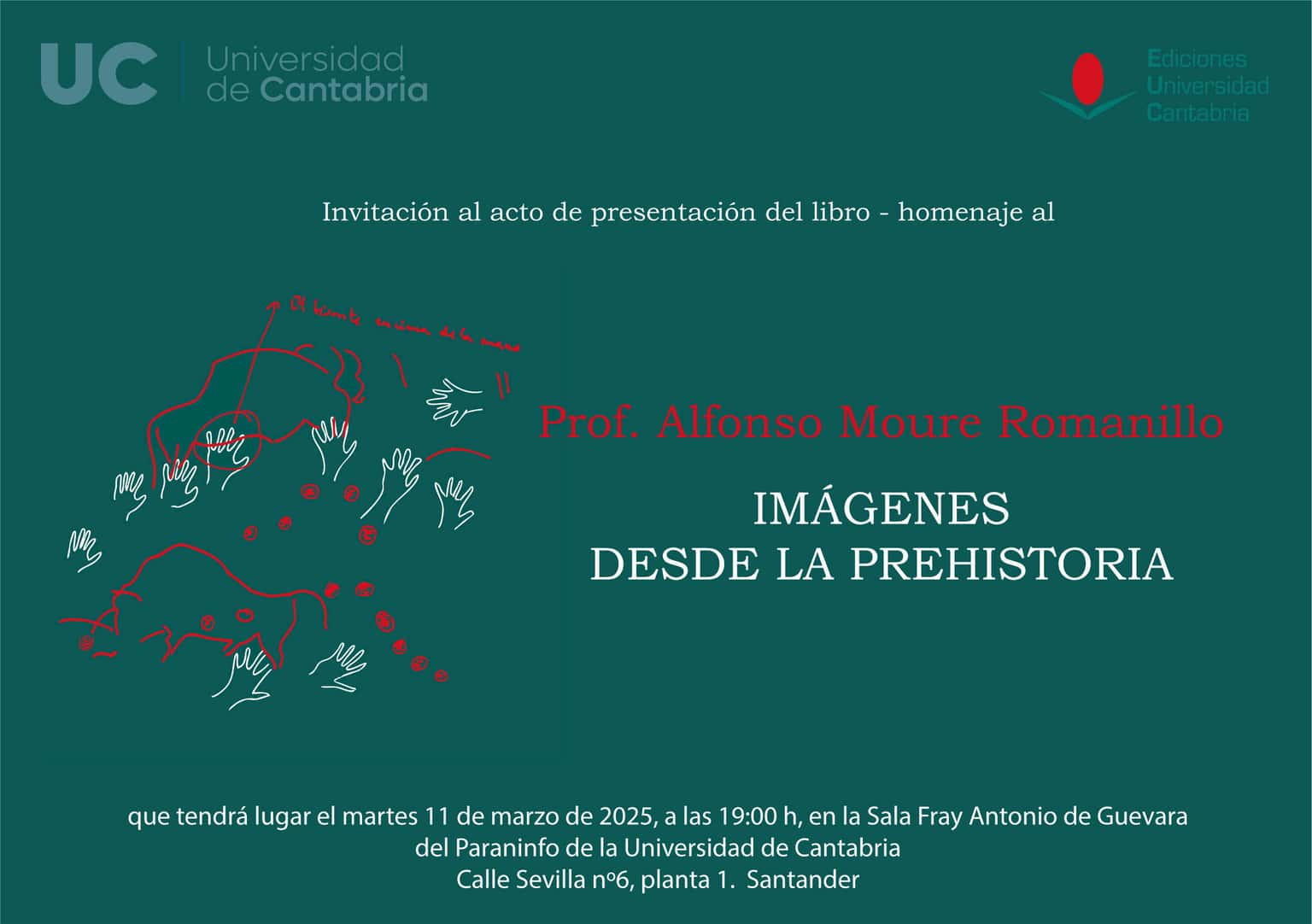 Presentación del libro-homenaje al profesor Alfonso Moure "Imágenes desde la Prehistoria"