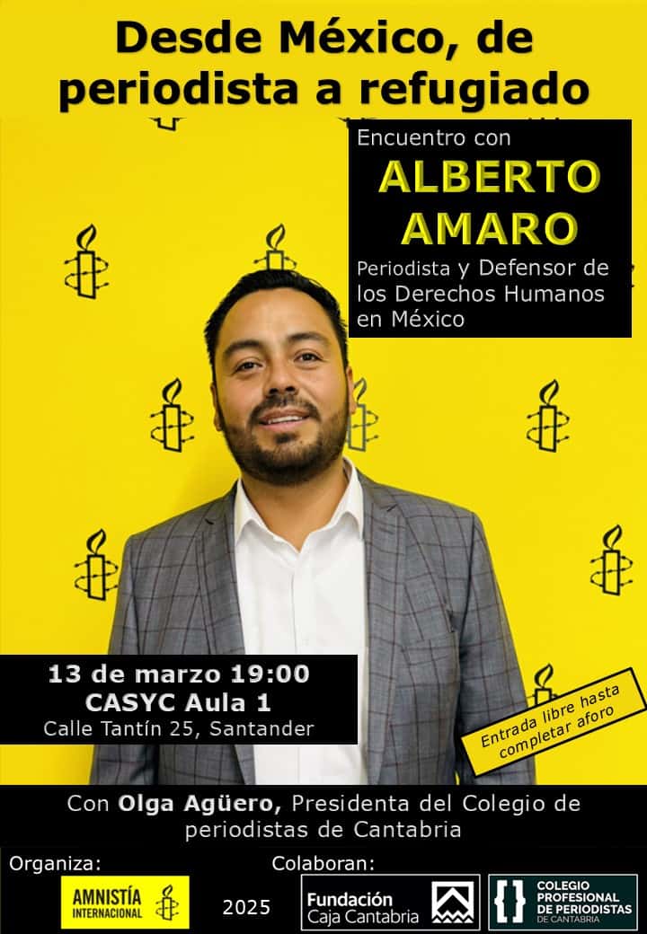 Encuentro con el periodista mexicano Alberto Amaro