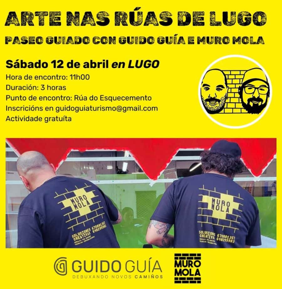 Paseo guiado “Arte nas rúas de Lugo”