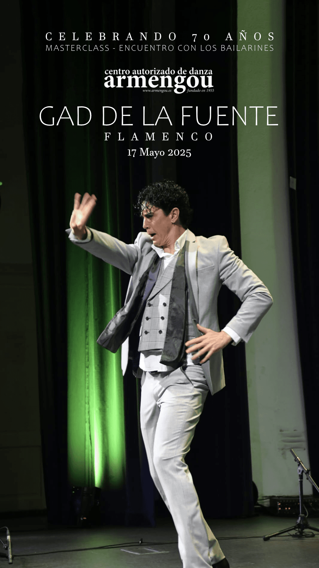 Masterclass de flamenco con Gad de la Fuente