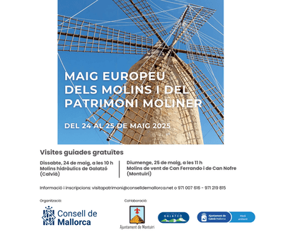 Mayo europeo de los molinos y del patrimonio molinero