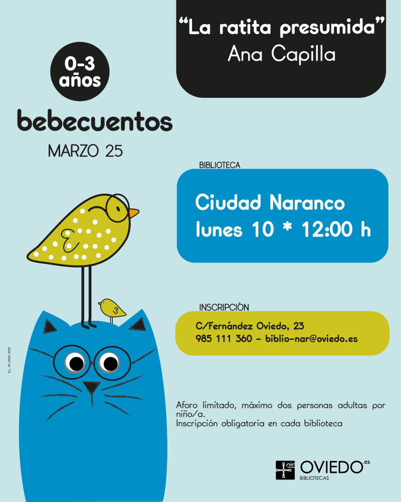 Bebecuentos “La ratita presumida” Ana Capilla