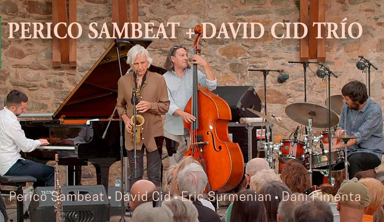 Perico Sambeat con David Cid Trío