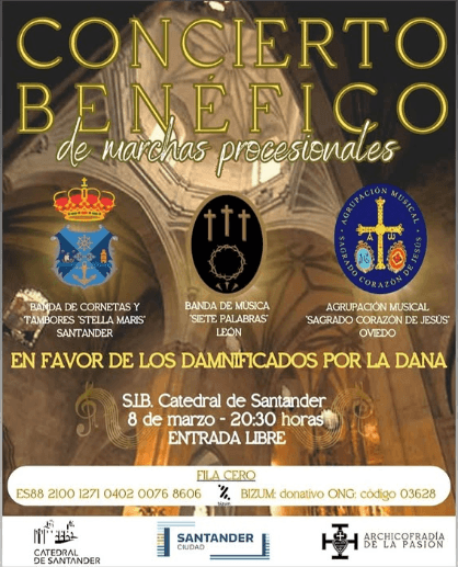 Concierto benéfico de marchas procesionales 'Sones de Pasión'