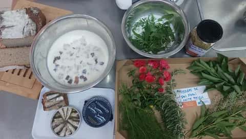 Helados de Sardinas y Herbas de San Xoán