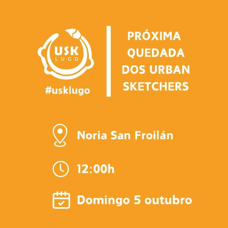 Quedada Urban Sketchers Lugo