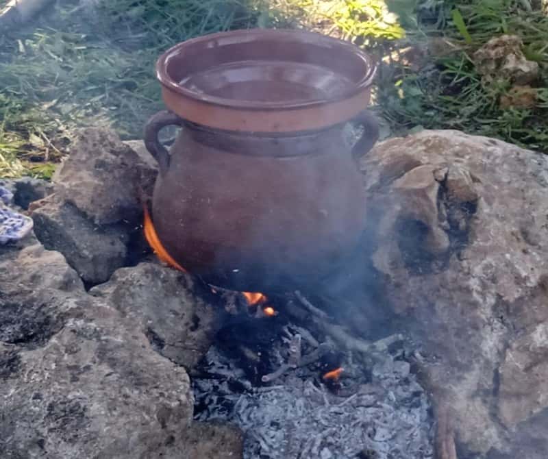 Taller de cocina prehistórica