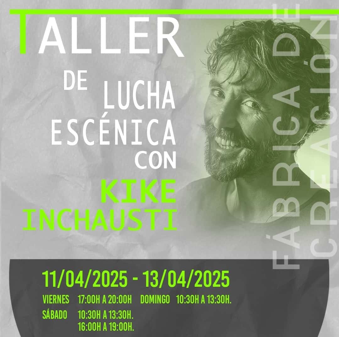 Taller de lucha escénica con Kike Inchausti