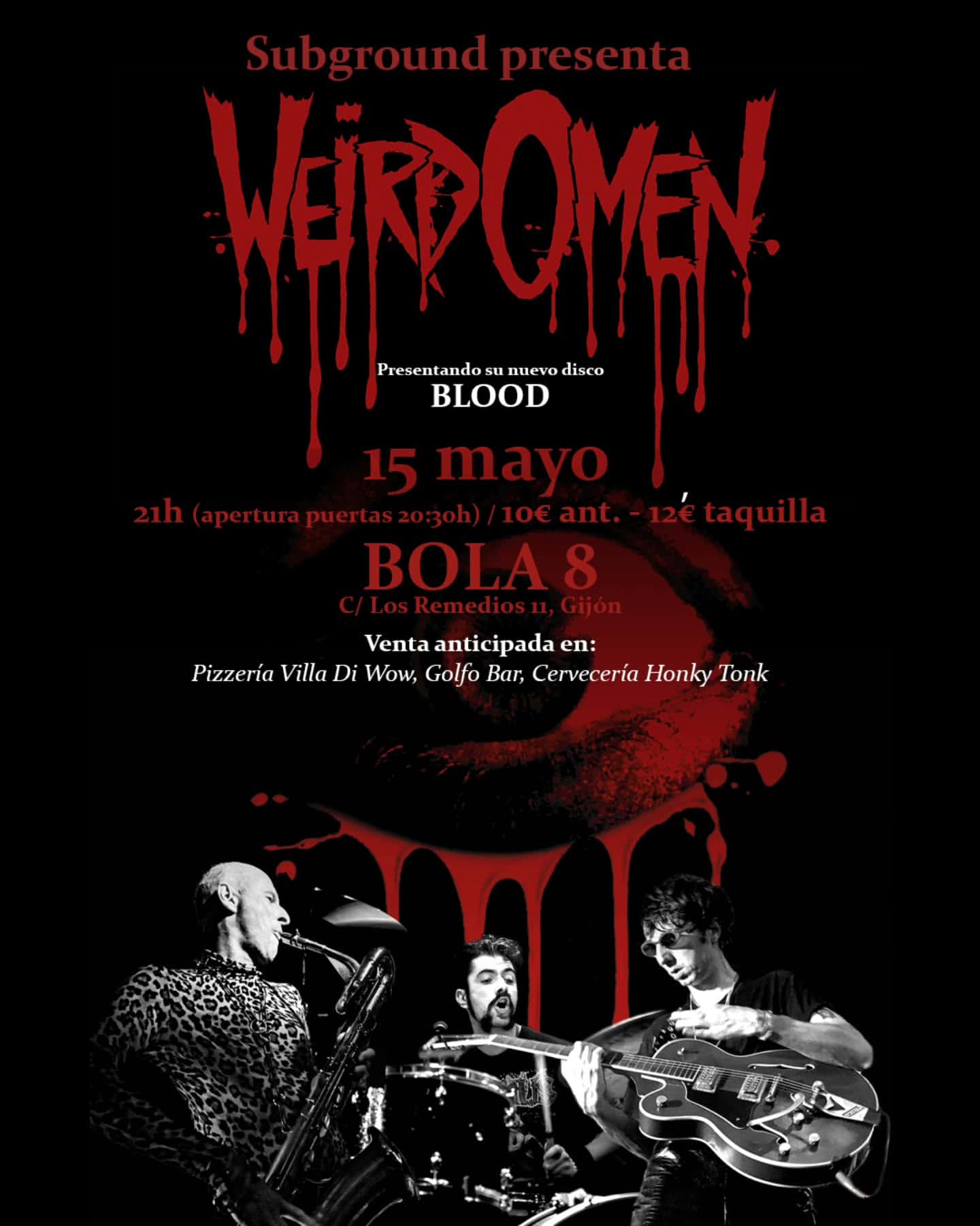 Concierto de Weird Omen
