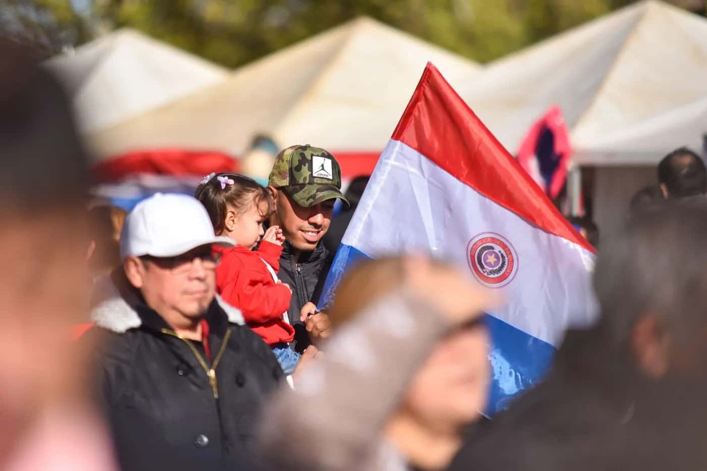 Celebración del 214° aniversario de la independencia de Paraguay
