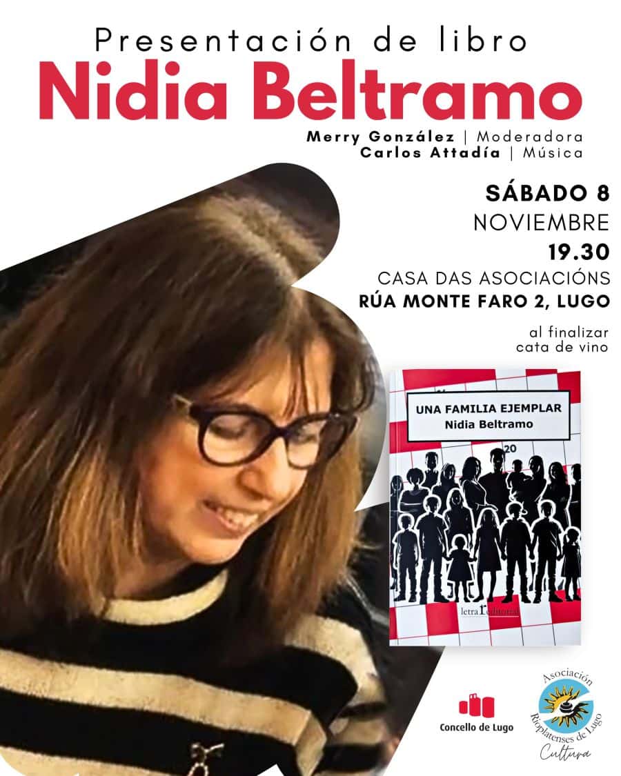 Presentación de la novela 'UNA FAMILIA EJEMPLAR' de NIDIA BELTRAMO