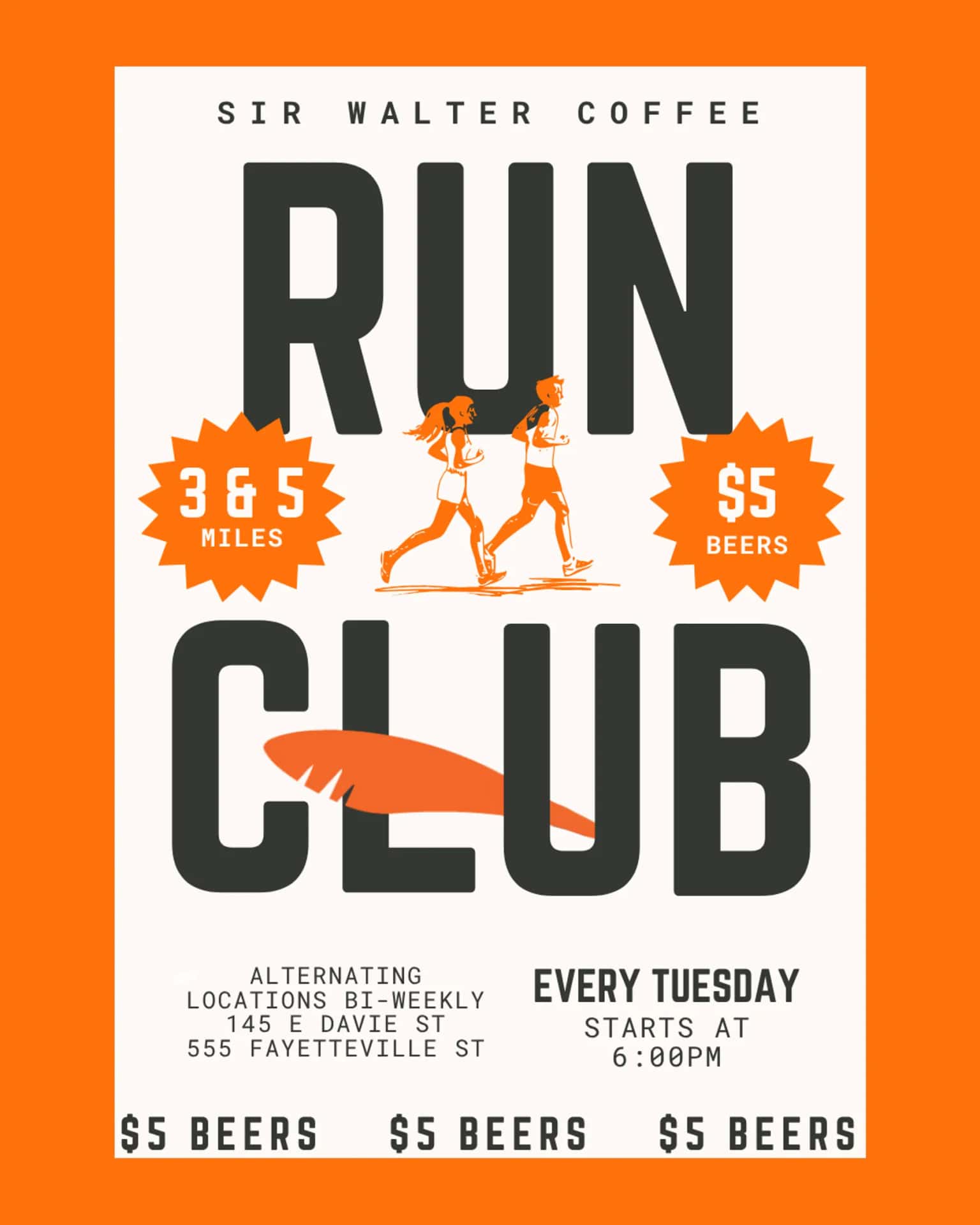 Sir Walter Coffee Run Club