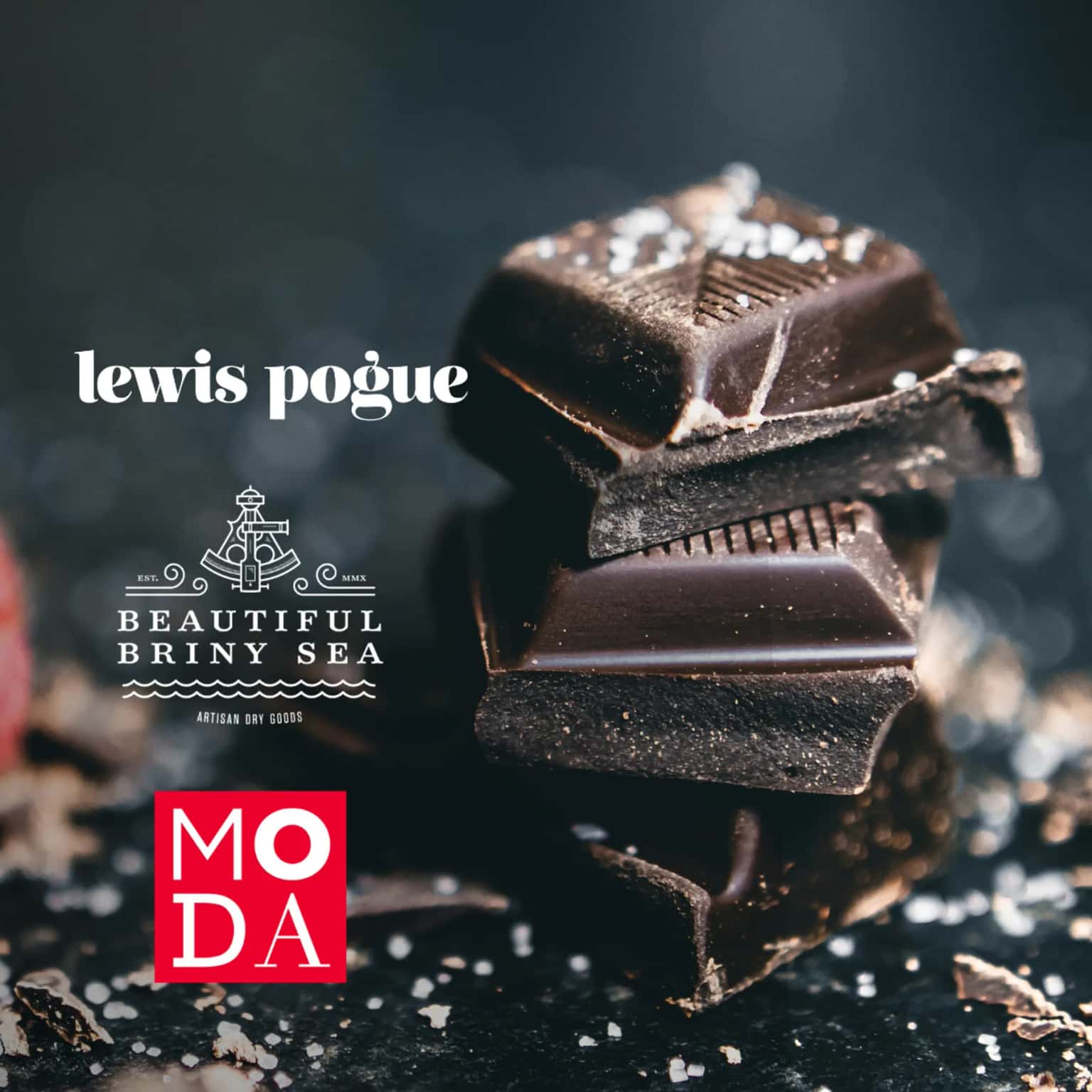 Beautiful Briny Sea x Lewis Pogue: Salt and Chocolate Tasting