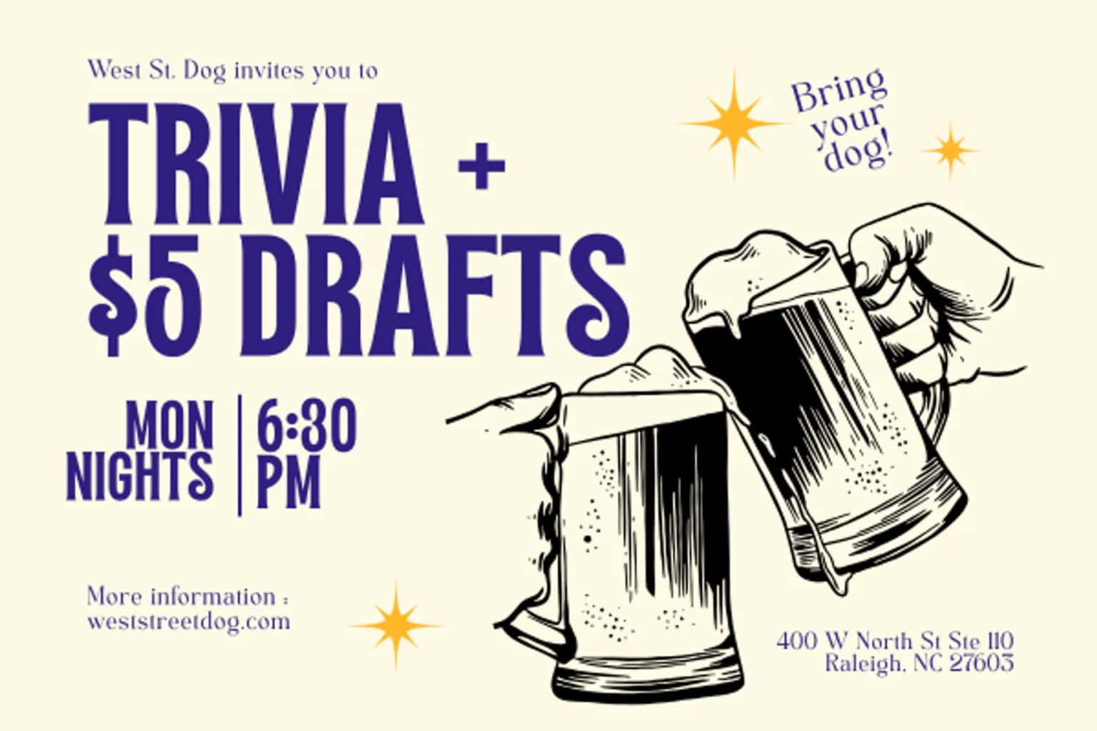 Trivia Night at West Street Dog