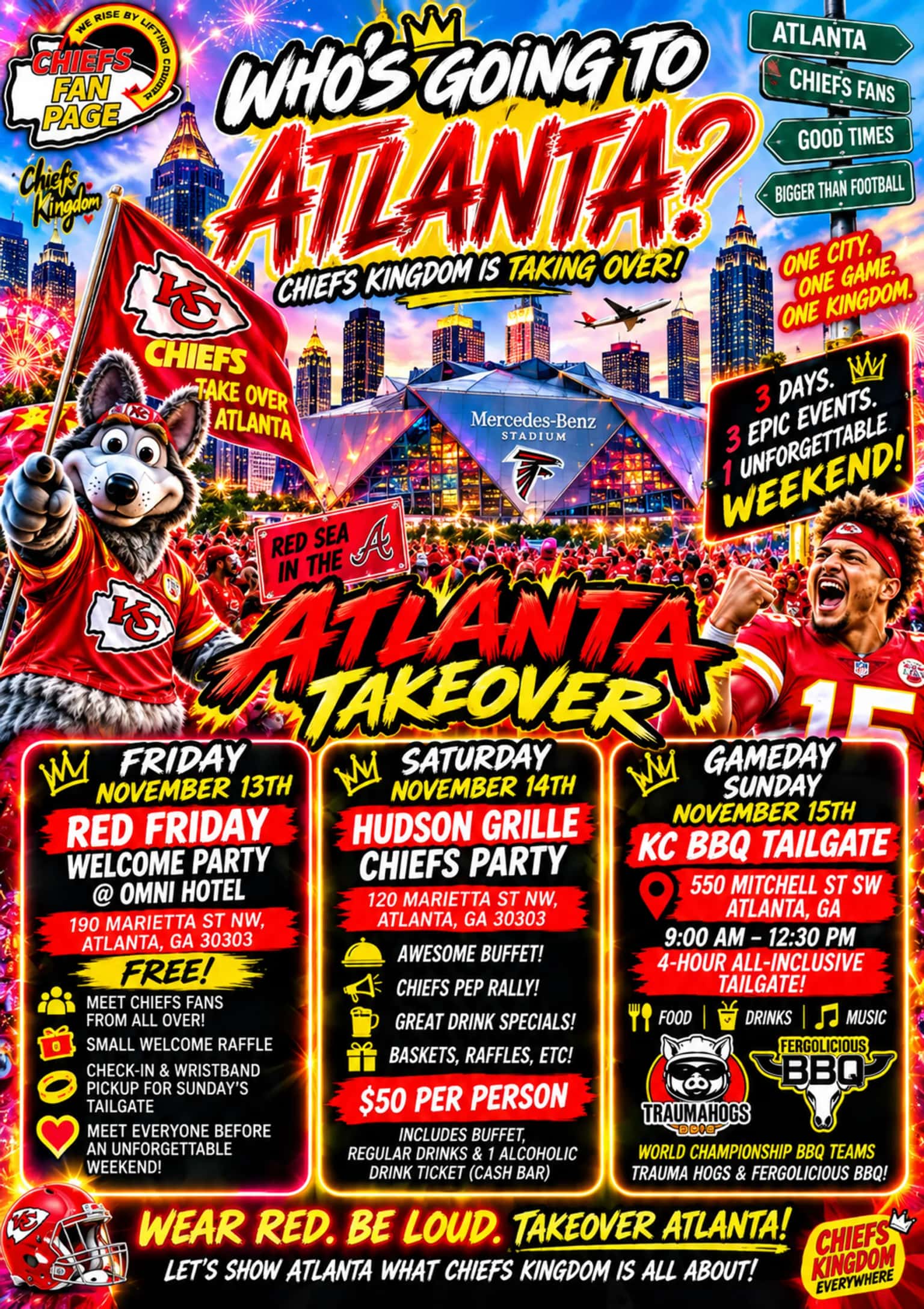Chiefs Kingdom Takeover