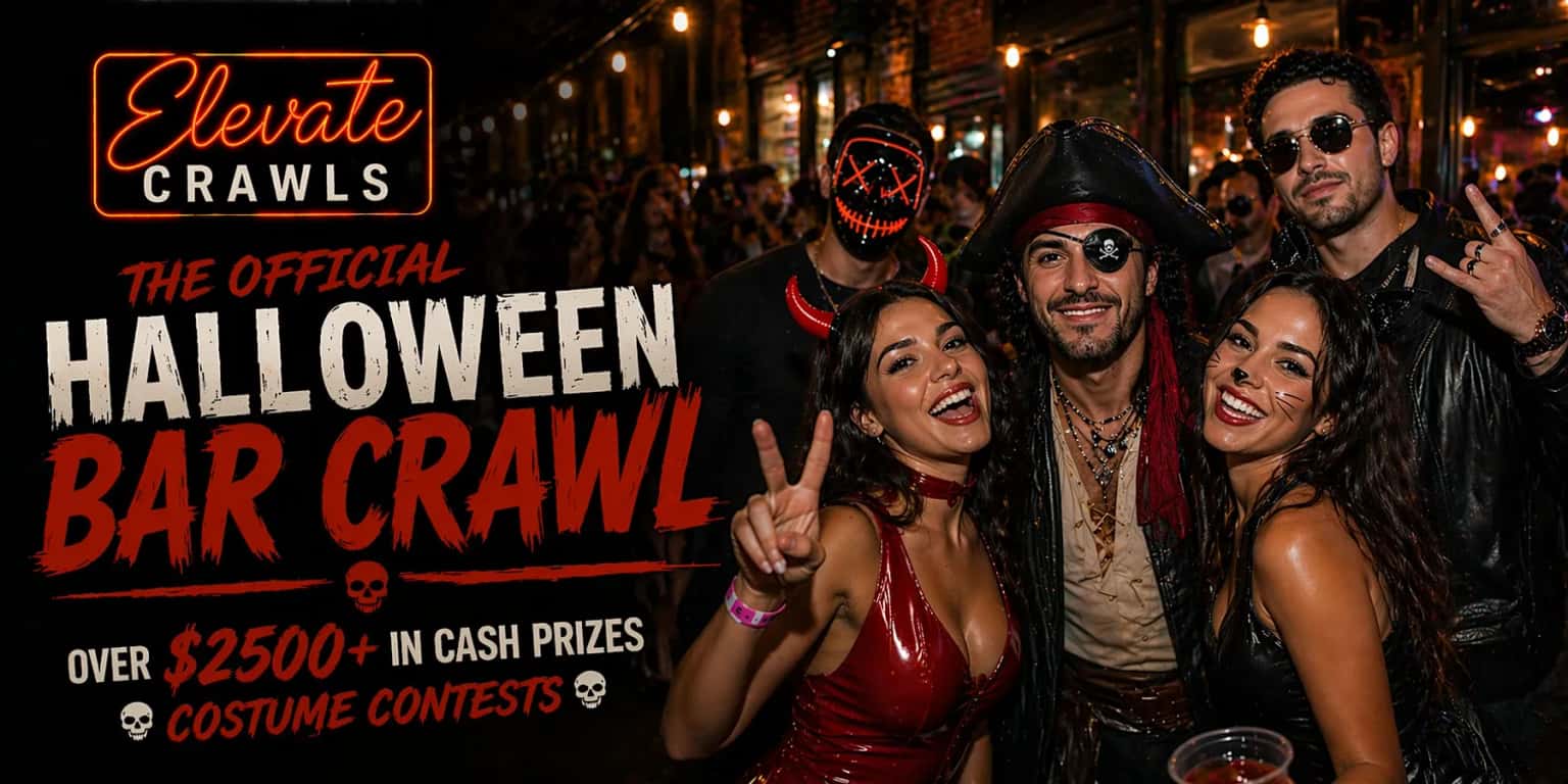 Elevate Crawls Halloween Bar Crawl