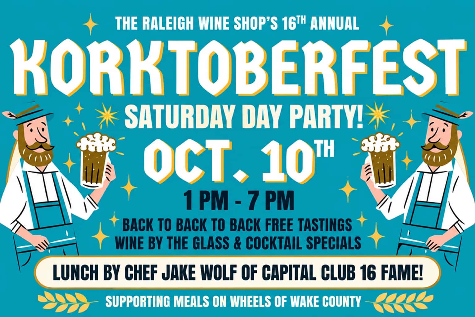 Korktoberfest Day Party