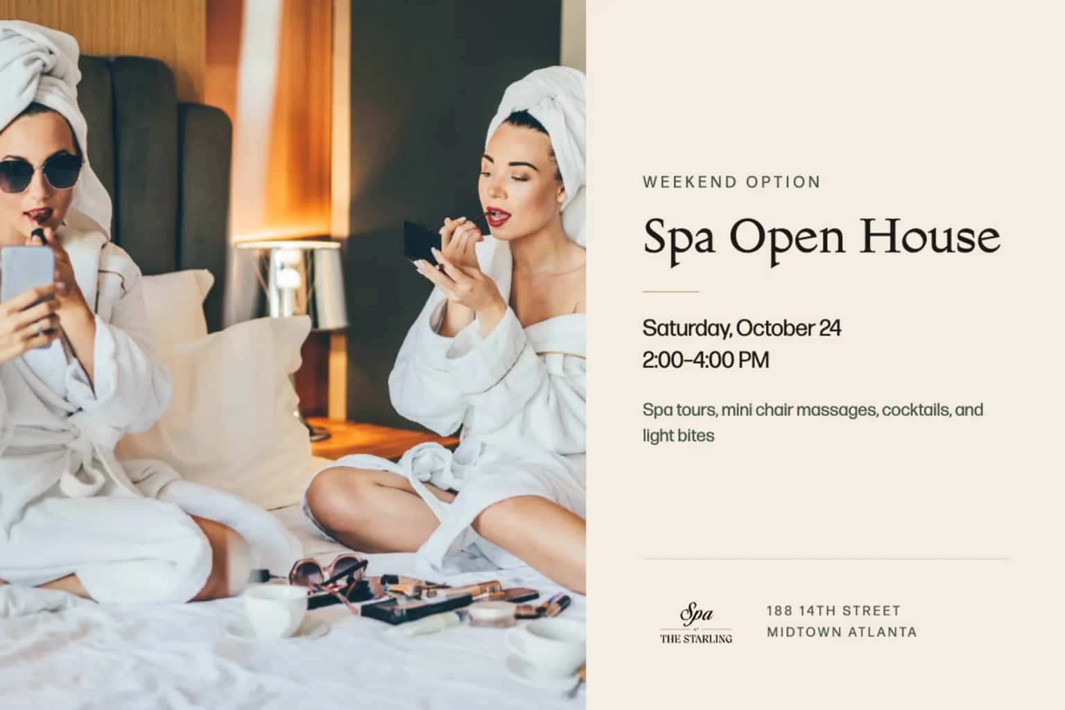 Spa at The Starling Open House