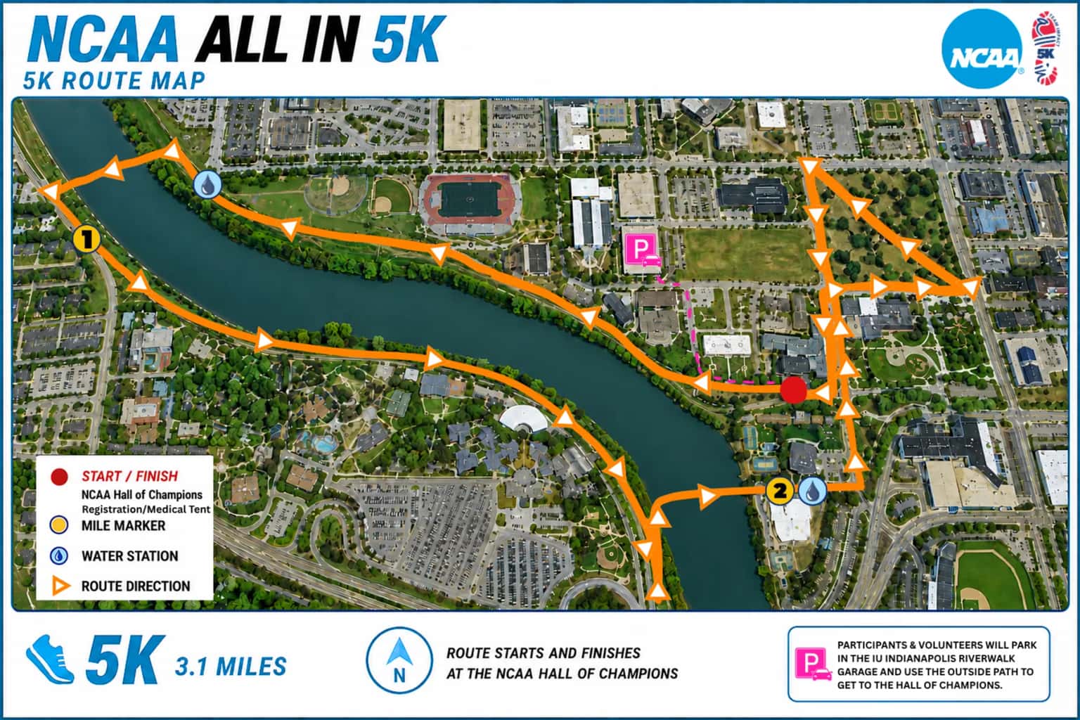 NCAA All In 5K
