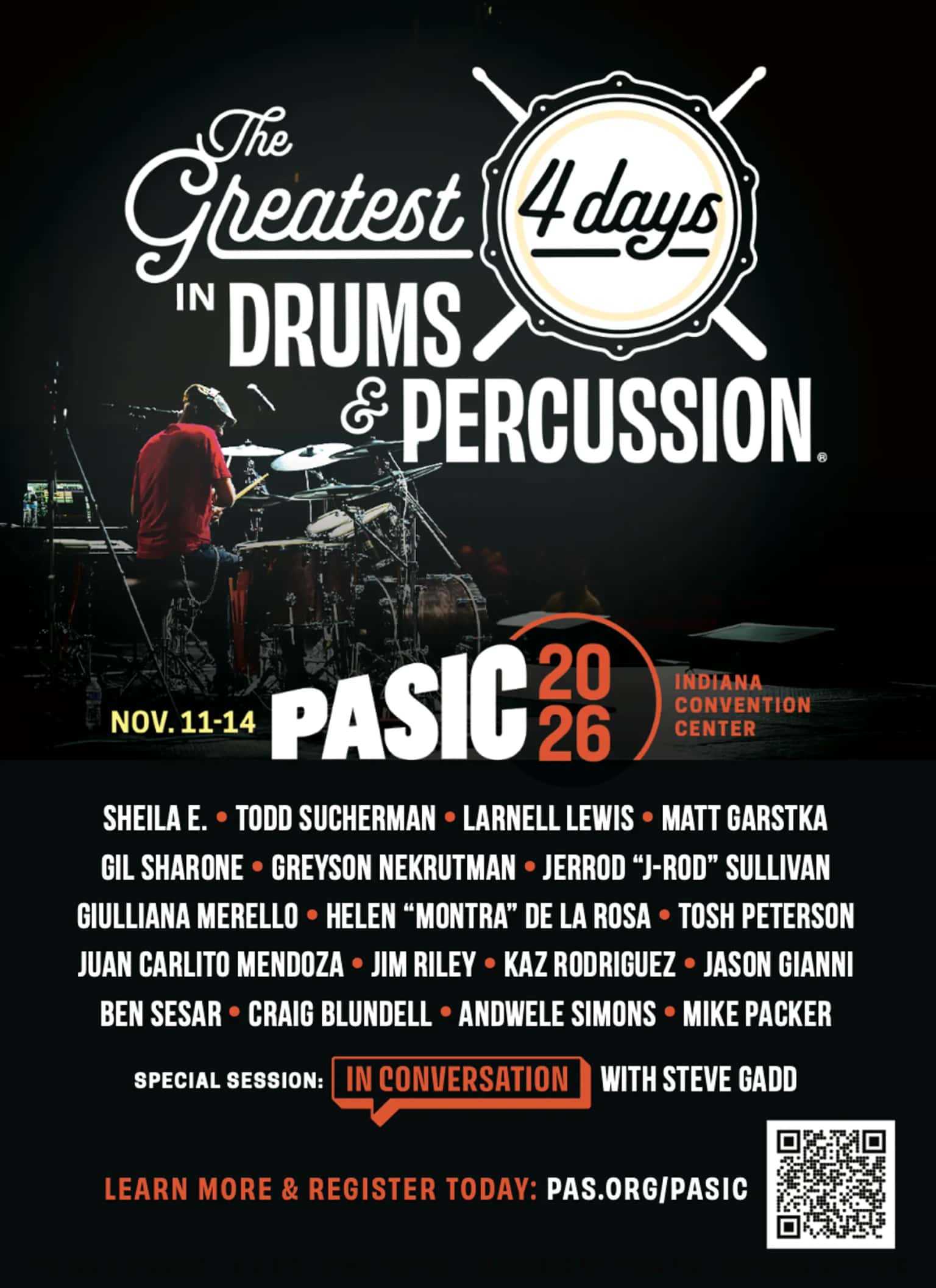 Percussive Arts Society International Convention (PASIC 2026)