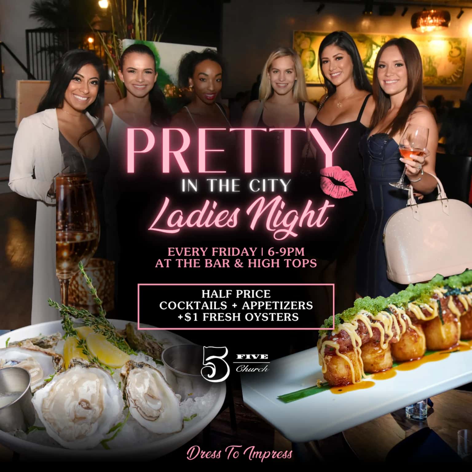 Friday Ladies Night at 5Church