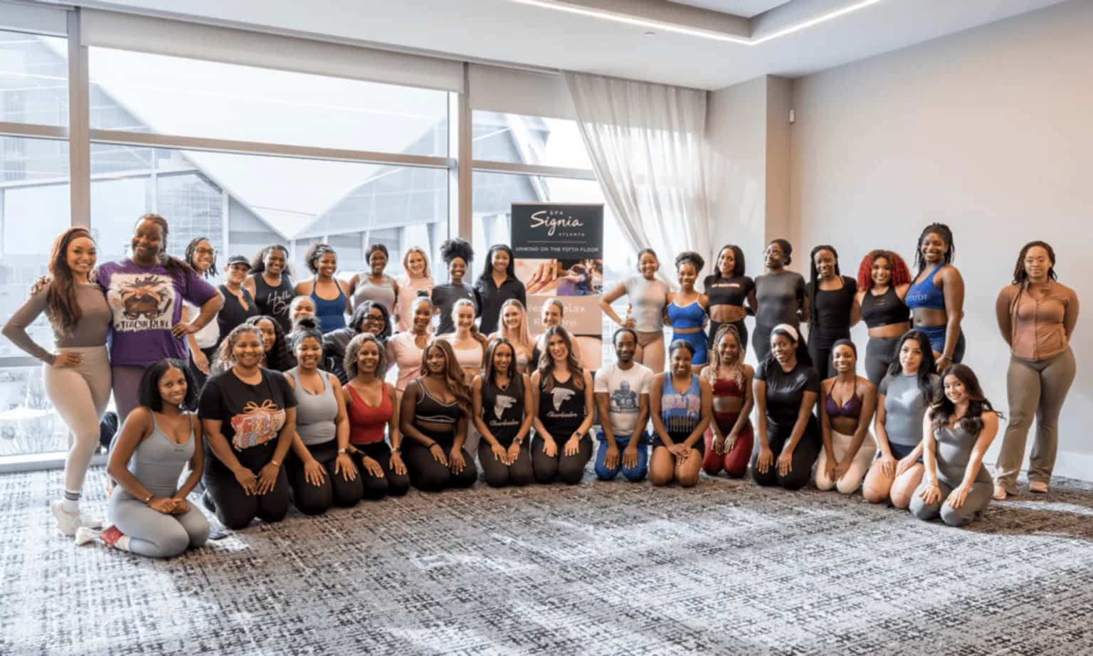 Sideline Sculpt with Atlanta Falcons Cheerleaders