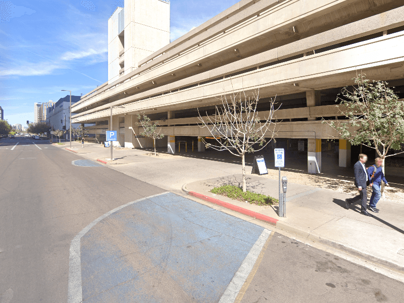 1st Street Parking Lot