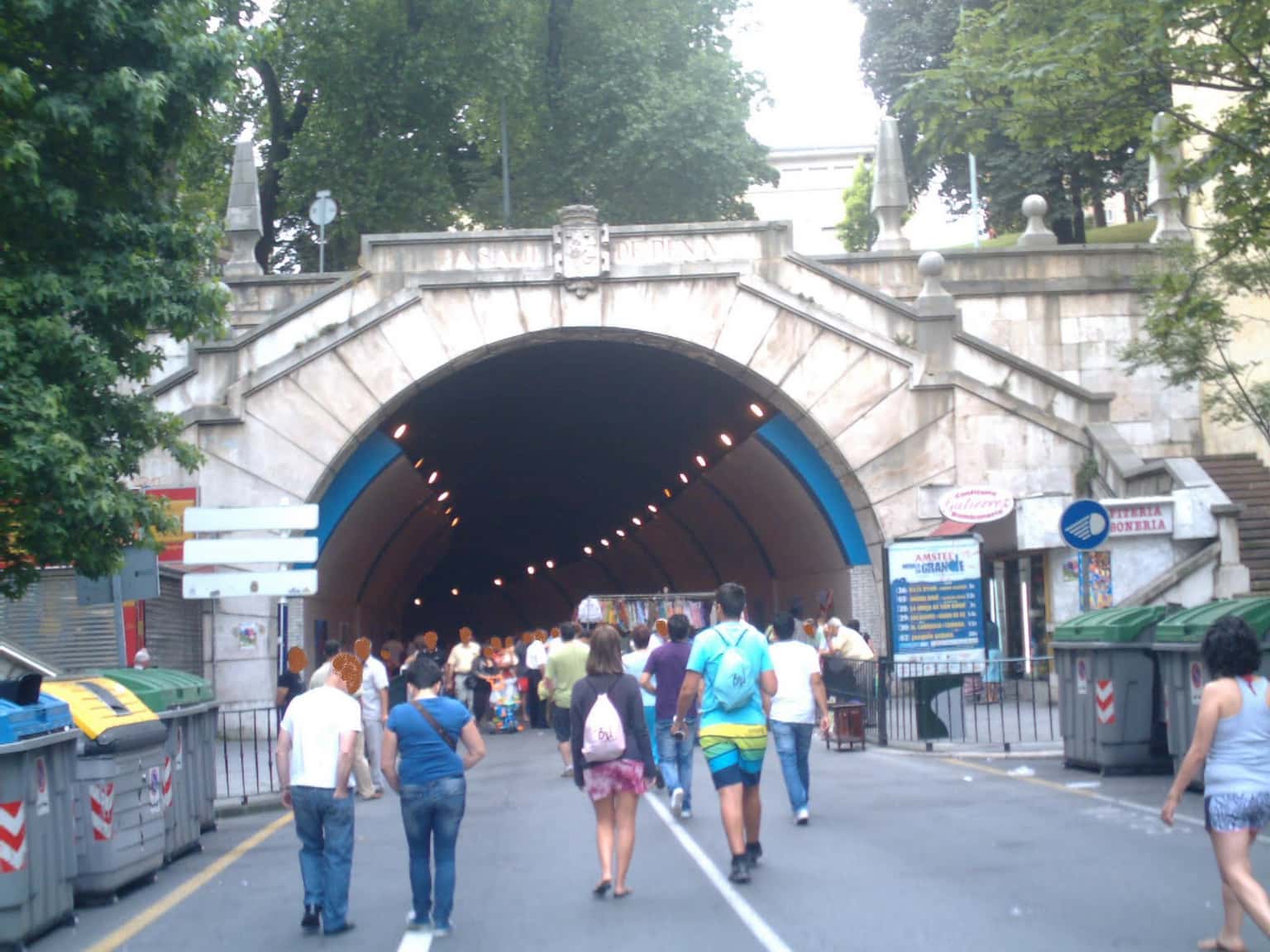 Túnel del Pasaje de Peña