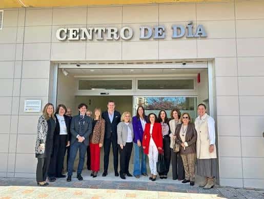 Entrada principal del Centro de Día Suel en Fuengirola