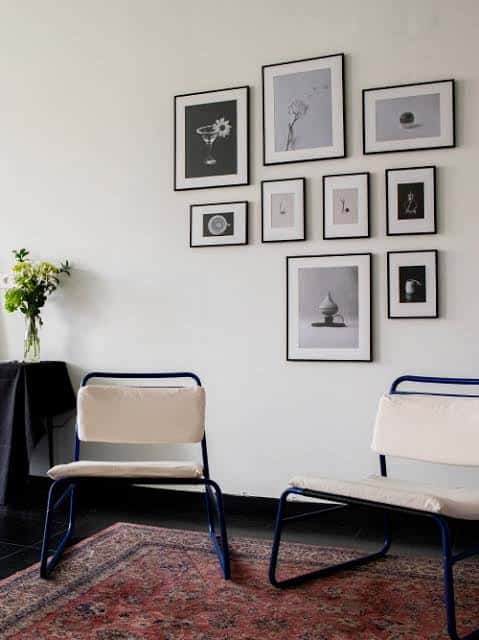 Sala de espera o zona de descanso en Sala Sola con decoración minimalista