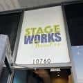 Señal exterior del Stageworks Theatre en Houston