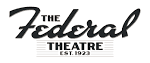 Logotipo oficial del Federal Theatre con tipografía elegante y fecha de fundación