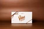 Caja de bombones de Videri Chocolate Factory con diseño elegante