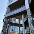 Fachada exterior del edificio de Prickly Pear Coffee Co. en Nashville