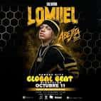 Cartel promocional del evento 'Lomiel' en Global Beat Night Club