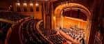 Vista panorámica del interior del Copley Symphony Hall