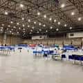 Salón principal del complejo American Royal preparado para eventos