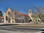 Vista exterior de la Catedral Episcopal Trinity en Phoenix