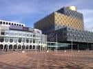 Vista exterior del Birmingham Repertory Theatre en Centenary Square