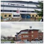 Fachada principal de Glasgow Kelvin College en Easterhouse