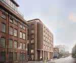 Vista exterior del edificio The Laceworks en Nottingham