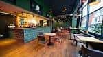 Interior del Green Room Cafe & Bar en Epic Studios Norwich