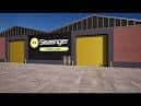 Fachada exterior del Slazenger Padel Club Leeds con rótulo visible